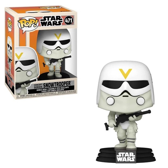 Funko Other - Funko POP! Star Wars: Concept - Snowtrooper Vinyl Figure #471